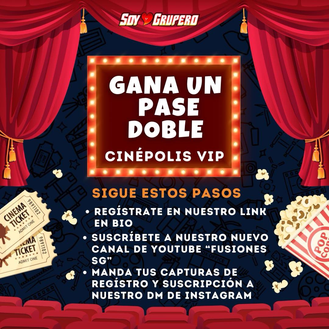 1️⃣ Regístrate aquí: tinyurl.com/86pxvfcv 
2️⃣ Suscríbete a nuestro nuevo canal de YouTube: FUSIONES SG y comparte la experiencia invitando a tus acompañantes a suscribirse. 📲
3️⃣ Envía las capturas de tu registro y suscripción por DM a NUESTRO INSTAGRAM