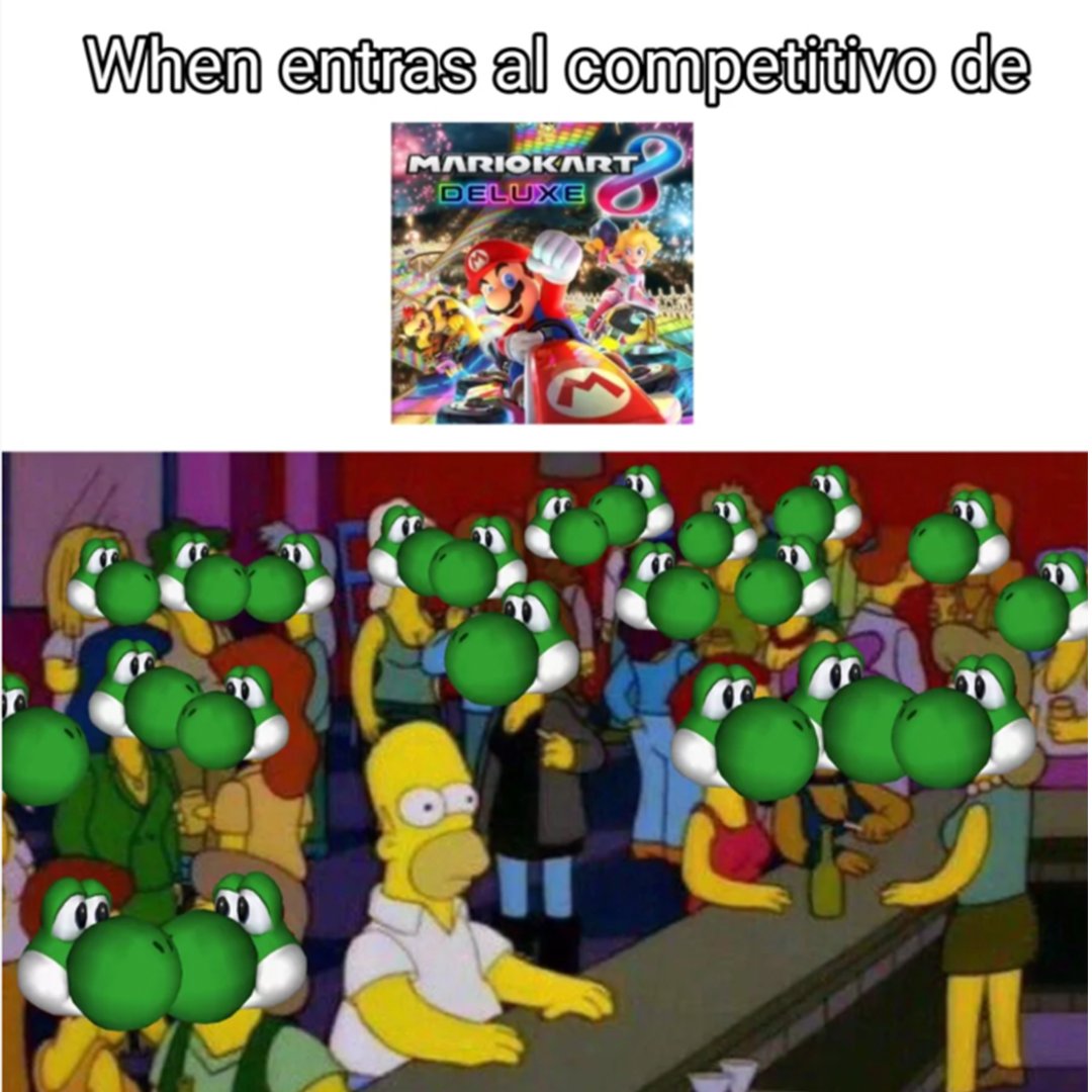 Juegas mucho a Mario Kart?
Yo shi.