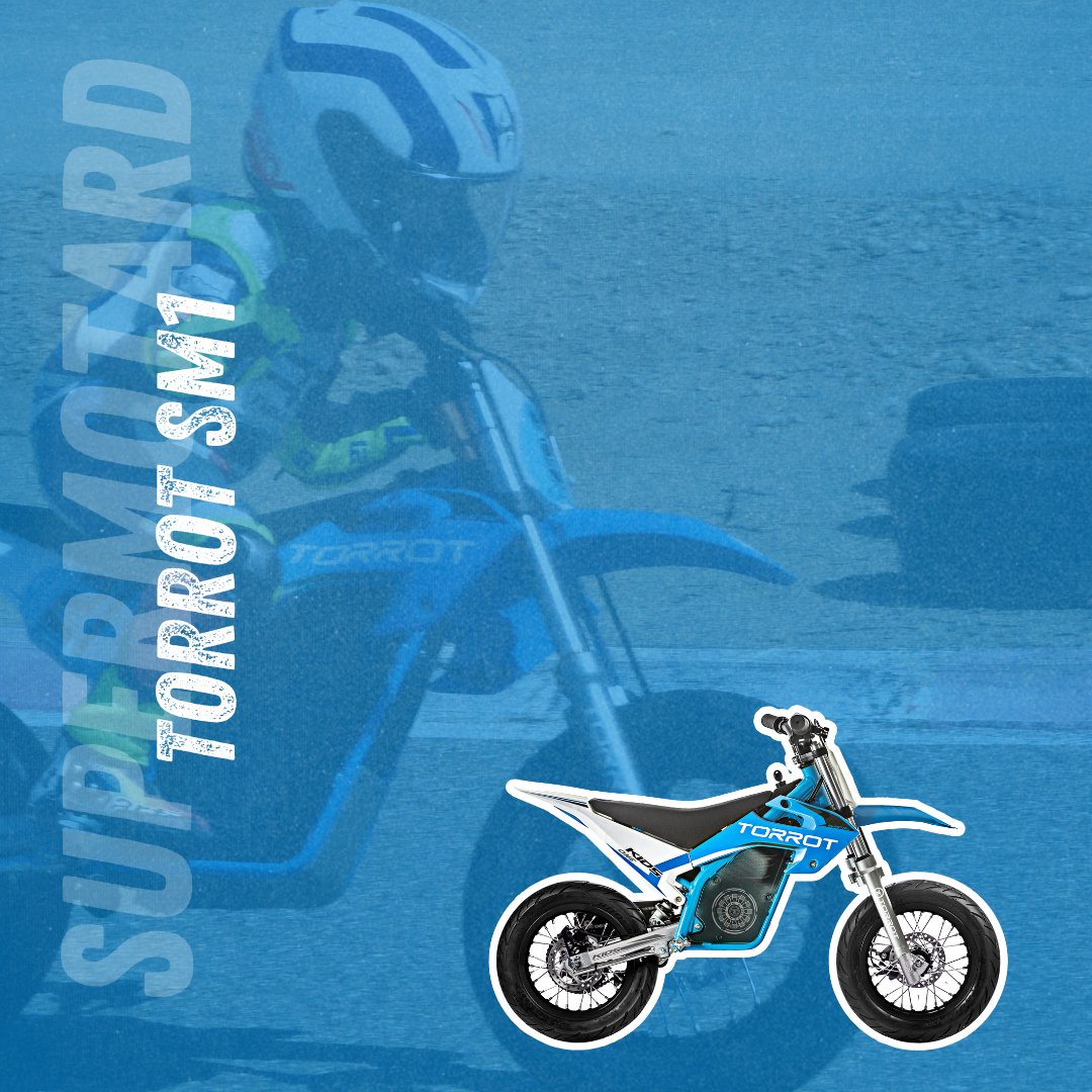 torrot_official's tweet photo. 🏍️ Electric SUPERMOTARD for kids. 
Torrot models: SM1 · SM2
_
🏍️ SUPERMOTARD eléctrica para niños y niñas. 
Modelos: SM1 · SM2

+https://t.co/Ek22eHU7Ov

#GenerationE #NextGen #electricdirtbikes #dirtbikes  #forkids #supermotard #torrot https://t.co/uUIaRSzCSW