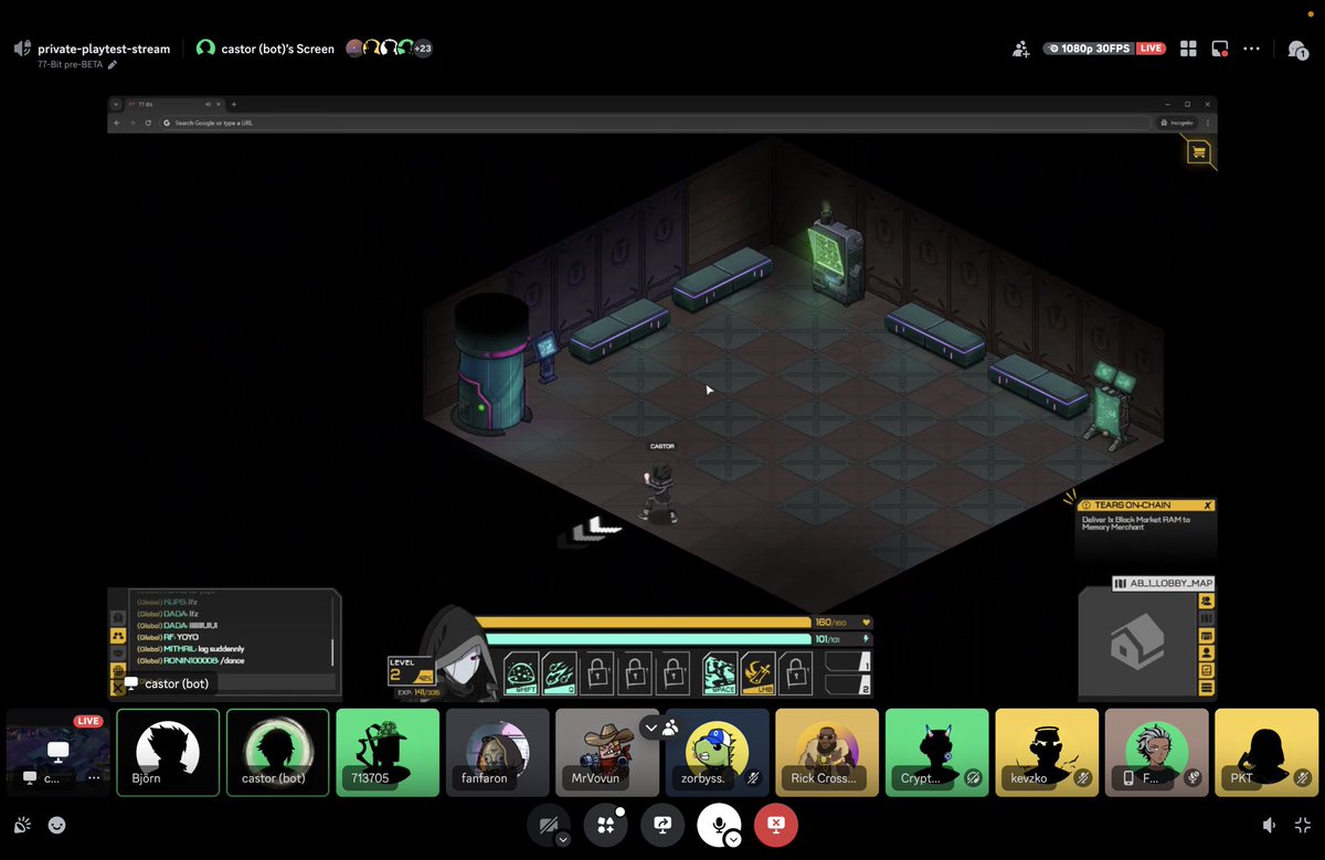 just wrapped up an exclusive playtest with the Legends, an absolute BLAST. 

Next: LIVE technical test with all holders playing before the Open Beta drops.