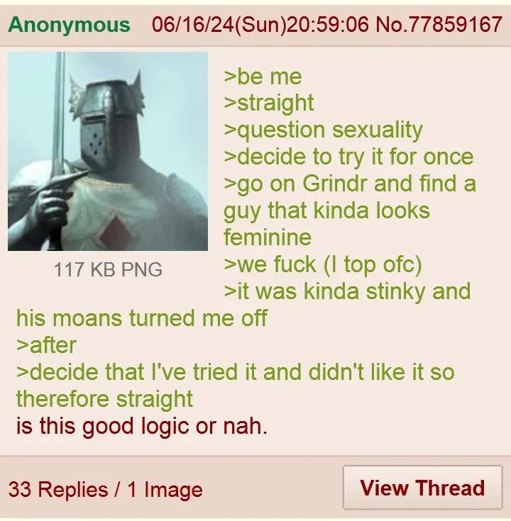 Greentext Poster tweet media