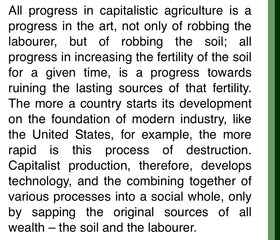 There’s always a Marx quote.