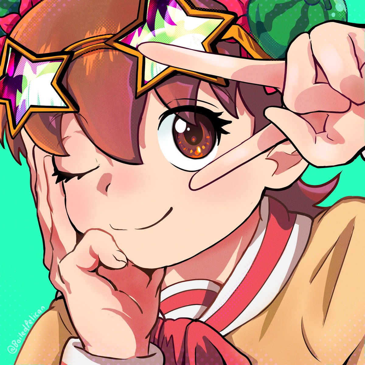 BoiledPelican's tweet photo. Nichijou art 33
Very late Yuuko birthday art! https://t.co/8nCtNZmbTR