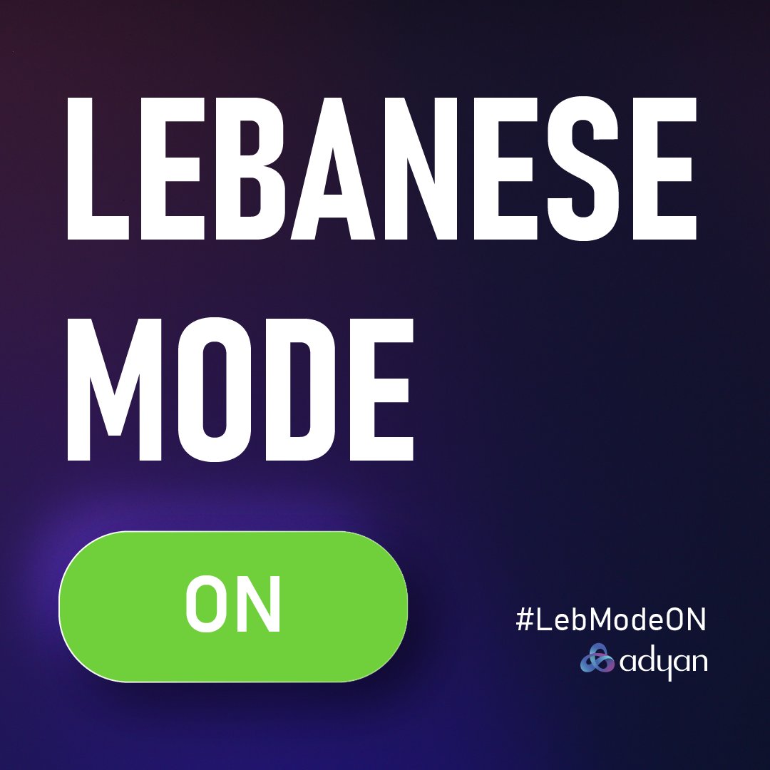 adyanfoundation's tweet photo. حملة “Activate your Lebanese mode” مستوحاة من روح التضامن والمسؤولية التي أظهرها الشعب اللبناني في الأوقات الصعبة. معًا نحتضن الأمل، التنوع، والمساواة، وهي قيم تبني مستقبلًا أقوى للبنان.
Activate your Lebanese Mode

#LebModeON
1\6 https://t.co/Clw2QGbkCh