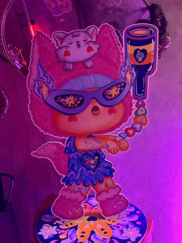 Exhibition ส่งท้ายปีของ Monie 
BY SleepyMint
“Enjoy My Life” in 23 bar &amp; gallery.

#sleepymint #artist #art #digitalart #illustration #monie #ศิลปะ