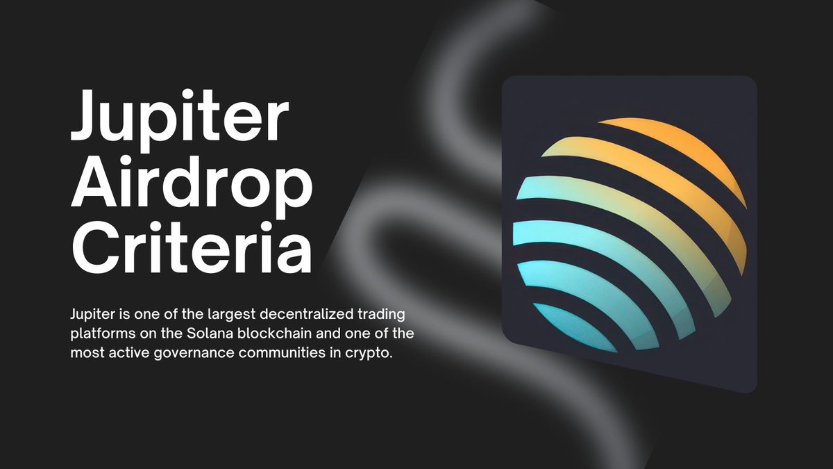 Airdrop_Compass's tweet photo. Jupiter Airdrop Criteria Revealed! 🪂

Jupiter's 2nd airdrop is coming in January!

Criteria shared during the official AMA:
Up to $800 swap volume = 50 JUP
Up to $29K = 250 JUP
Up to $500K = 3,000 JUP
Up to $3M = 10K JUP
Up to $14M = 20K JUP

Extra rewards for using Perps, DCA, Limit Orders, VA, staking JUP & governance participation!

This is a draft and may be updated, so please take note.