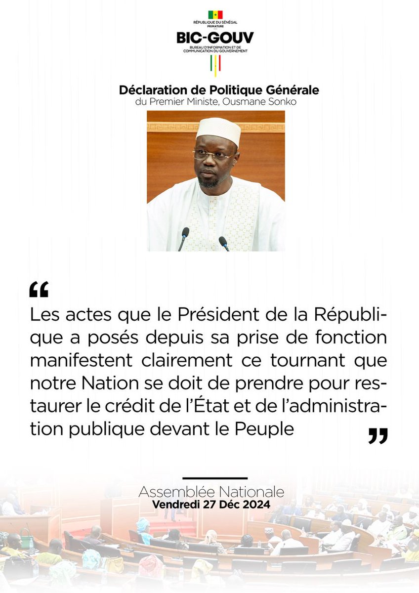 pasteffpa's tweet photo. Quelques interventions du premier ministre OUSMANE SONKO à l'assemblée nationale.
#ousmanesonko #pastef https://t.co/wDuMSFJZ4Z