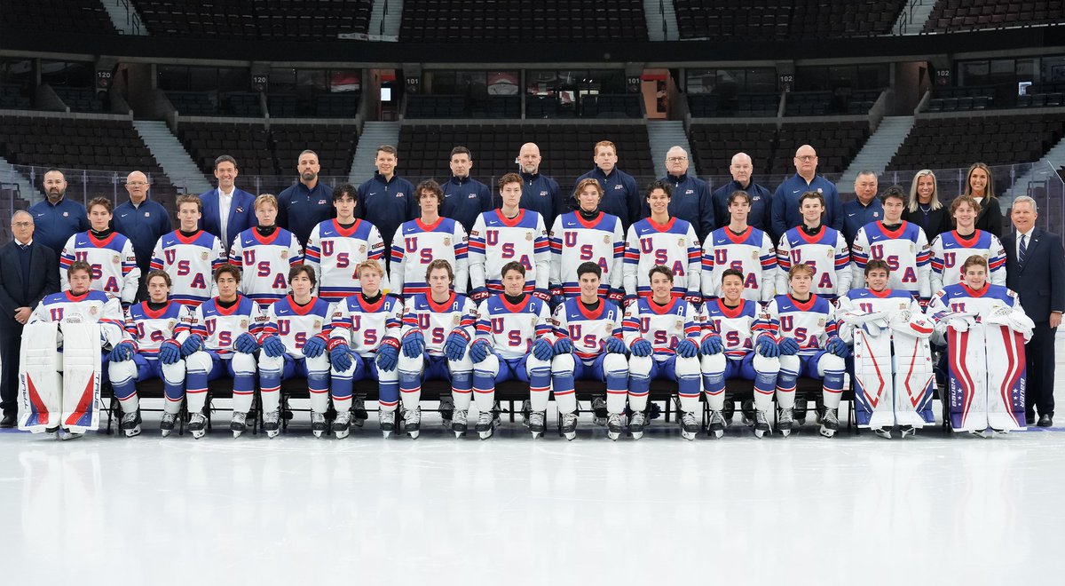 Your 2025 U.S. National Junior Team 🇺🇸 #WorldJuniors