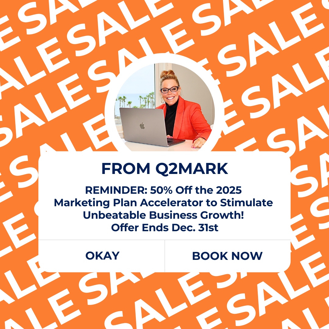 Q2Mark's tweet image. Time is running out to secure your 2025 Marketing Plan Accelerator at 50% off. This exclusive offer is the boost you need to build a winning marketing strategy and achieve more in the year ahead. &amp;gt; q2mark.as.me/marketing-plan…