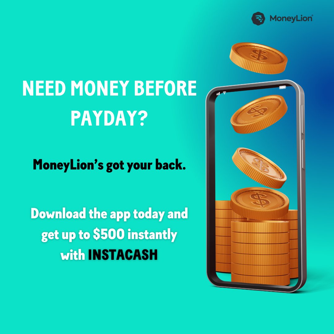 MoneyLion's tweet photo. Short on cash before payday? Donโt sweat it! ๐ธ Download MoneyLion and get up to $500 instantly with Instacash. Your wallet will thank you ๐
#MoneyLion #FastCash #PaydayHelp #Instacash https://t.co/Srb31cAU7p