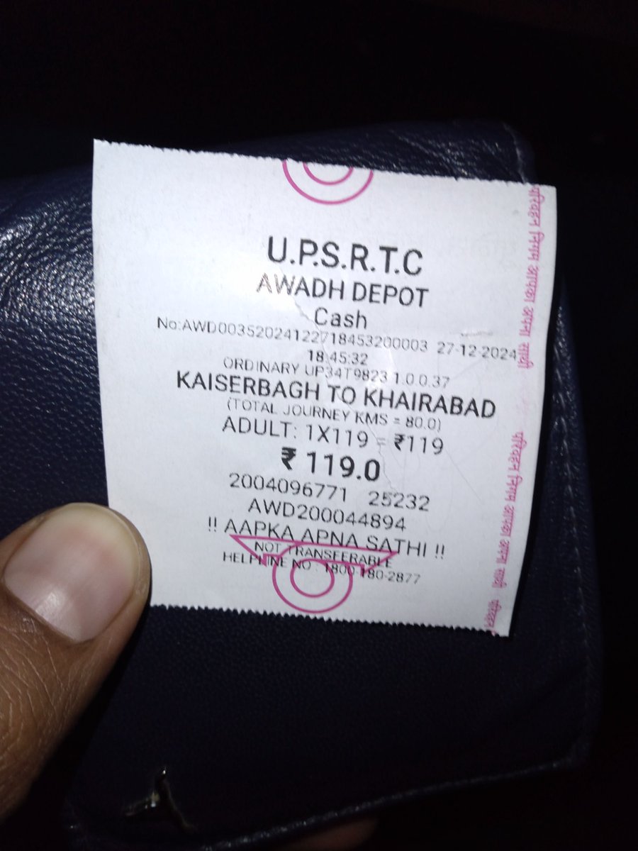 harshit23576327's tweet photo. Passenger's sefty is our priority-UPSRTC.
As per rules,  First Aid box must be installed in every govt buses.

Thanks for the following rules.
@upsrtc_lko @UPSRTCHQ @Uppolice https://t.co/mXJYJamboh