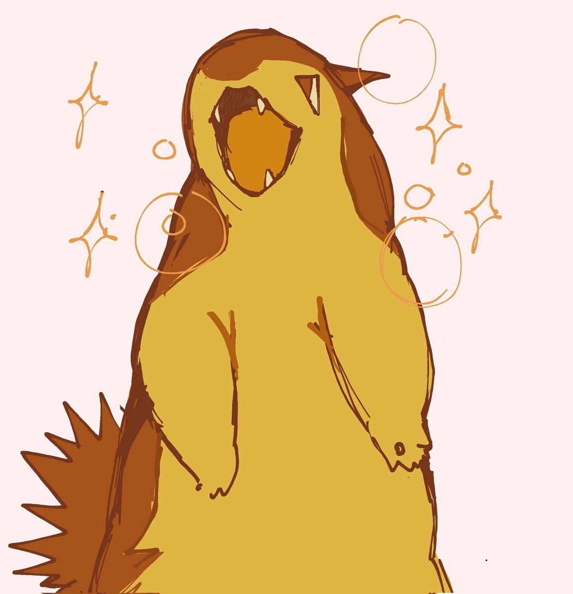 a terrifying typhlosion