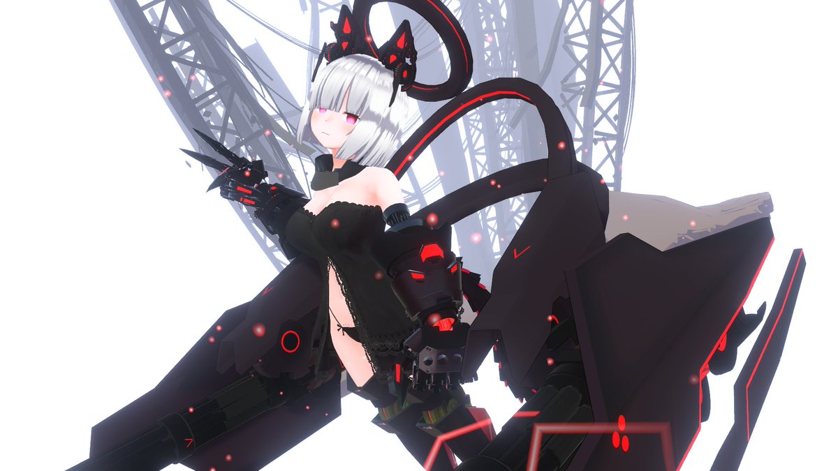 TensiroO's tweet photo. いじってたらこうなった系武装ますきゃっと https://t.co/QxtrFa9Nvl