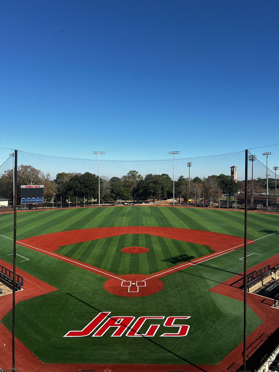 CoachDMount's tweet image. New year, new field, another great prospect camp to come be a part of January 11, 2025. Make sure to get signed up at jagbaseballcamps.com
We hope to see you there.
