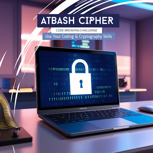 101Computing's tweet image. Atbash Cipher: Use your coding and cryptography skills to decode encrypted messages using the Atbash Cipher encryption technique. - Find out more on: s.mtrbio.com/ovcfvpzbik