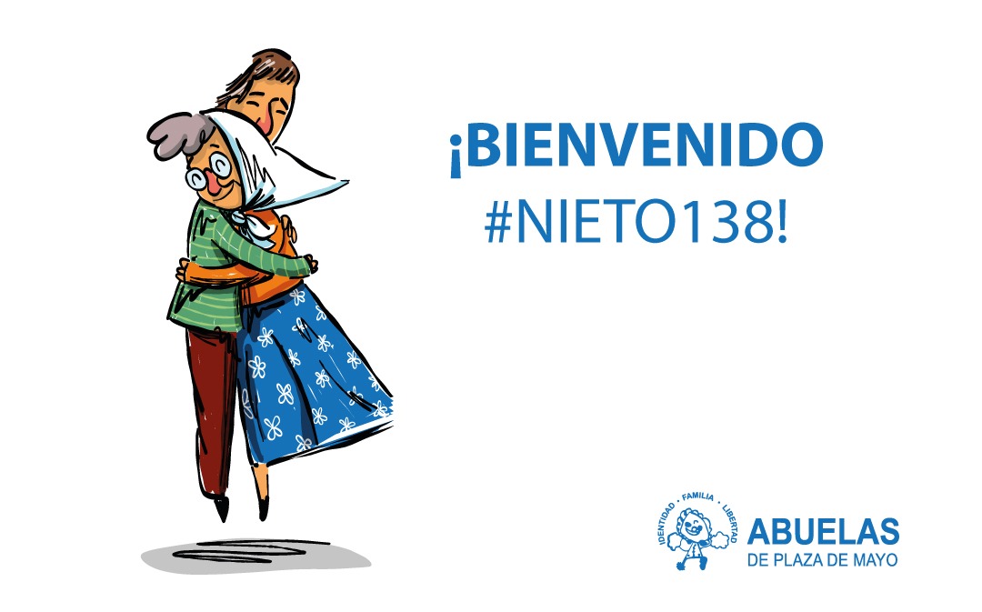 Aixu_S's tweet photo. Aparece el nieto y hermano 138 el mismo día que se hace el abrazo a la exESMA en defensa de la Secretaría de Derechos Humanos y sus trabajadores. Parece guionado, pero es la fuerza de las luchas colectivas.
#Nieto138 https://t.co/lSTpde17kr