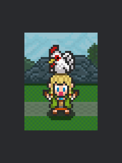 jairulnait's tweet photo. So, now that Zelda got her own game, will Linkle be next?
#zelda #pixelart https://t.co/2THH7ZqtdN