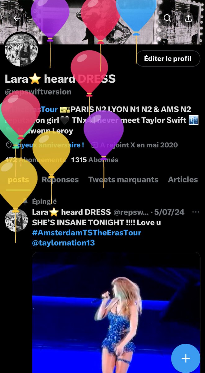 repswiftversion's tweet image. balloon day !🥹