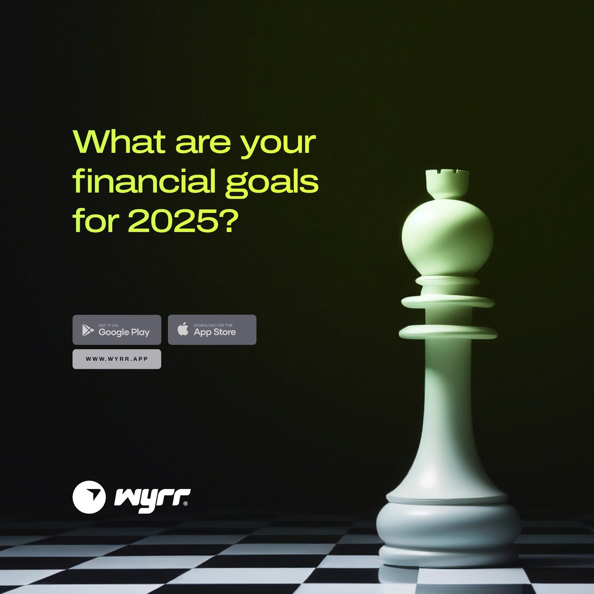 What are your financial goals for 2025?