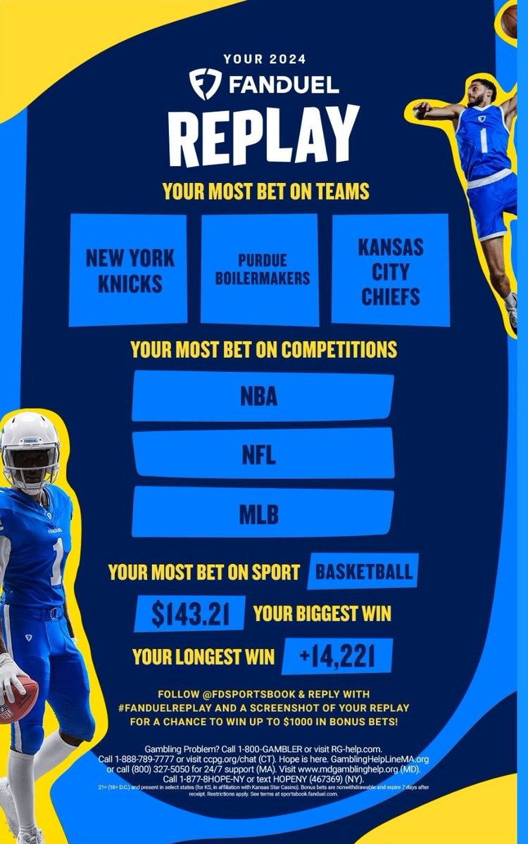 jron0406's tweet photo. @FDSportsbook #FanDuelReplay https://t.co/BKDVx8IcOa