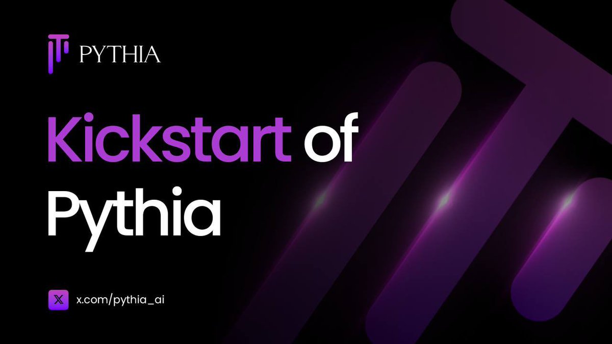 pythia_ai's tweet image. 🟣Exciting News from Pythia AI!🟣

We are thrilled to announce that Pythia AI is officially kicking off its journey! Development has already begun, and we&apos;re working hard behind the scenes to bring you something truly innovative and game-changing in the world of AI🌐