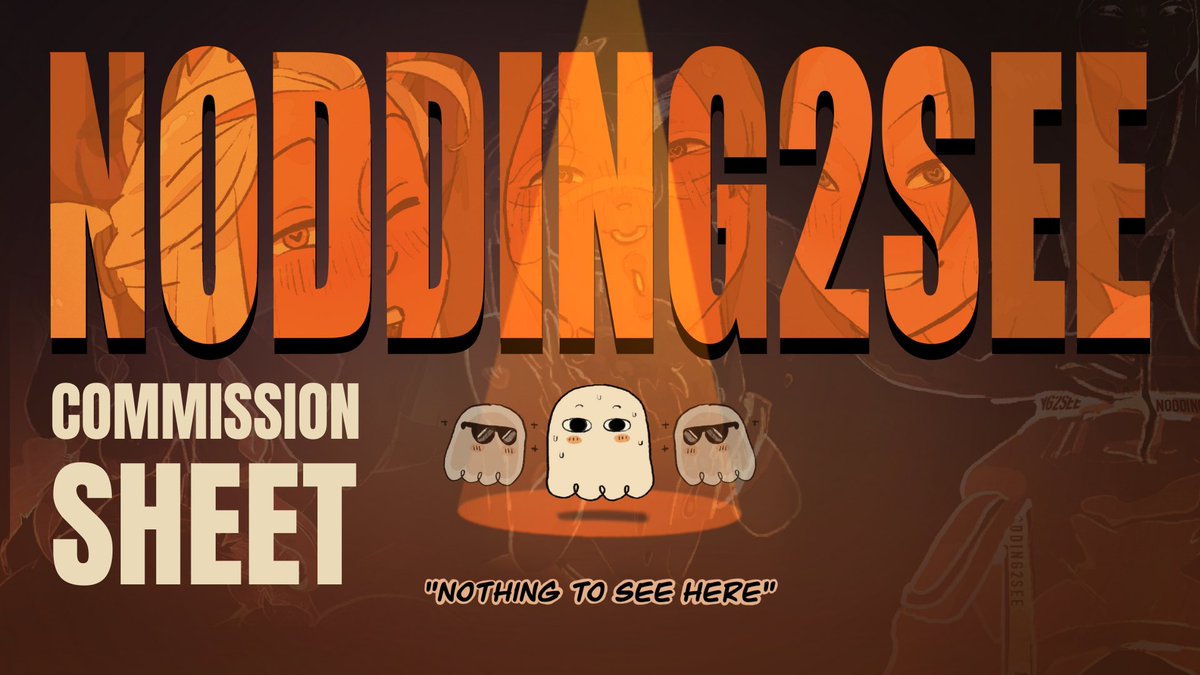 nodding2see's tweet photo. 👻🔥 COMMISSION SHEET THREAD 🔥👻 https://t.co/W4g6Wyzjyd