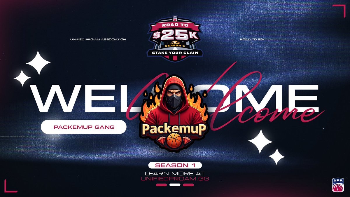 Unified Pro-Am Association (@unifiedproam) on Twitter photo Welcome <a href="/_PACKemUPGAMING/">2kGAMINGPACKemUP</a> to “Road To 25K Season 1: Stake Your Claim”
PackEmUpGangDrew
Chino_BRGNDY
IGREENFORFUN354
Louchalee
StoryFundamental
Last day before the entry fee goes up‼️ Action starts 12/30🔥
Register here ➡️ unifiedproam.gg/product/25k-s1/ Welcome <a href="/_PACKemUPGAMING/">2kGAMINGPACKemUP</a> to “Road To 25K Season 1: Stake Your Claim”
PackEmUpGangDrew
Chino_BRGNDY
IGREENFORFUN354
Louchalee
StoryFundamental
Last day before the entry fee goes up‼️ Action starts 12/30🔥
Register here ➡️ unifiedproam.gg/product/25k-s1/