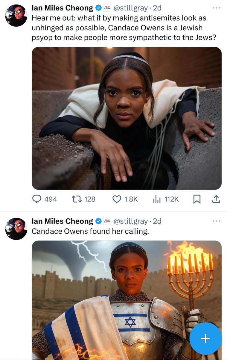 RealCandaceO's tweet photo. The Babylon Bee, Rabbi Shmuley and @ianmiles spent their literal Christmas Day making Candace Owens Jewish jokes. 

Needless to say, it was all VERY FUNNY. No agenda. Just hilarious satire on Christ’s birthday with the help of AI. 

@TheBabylonBee https://t.co/wiJ0ypZ4ZG