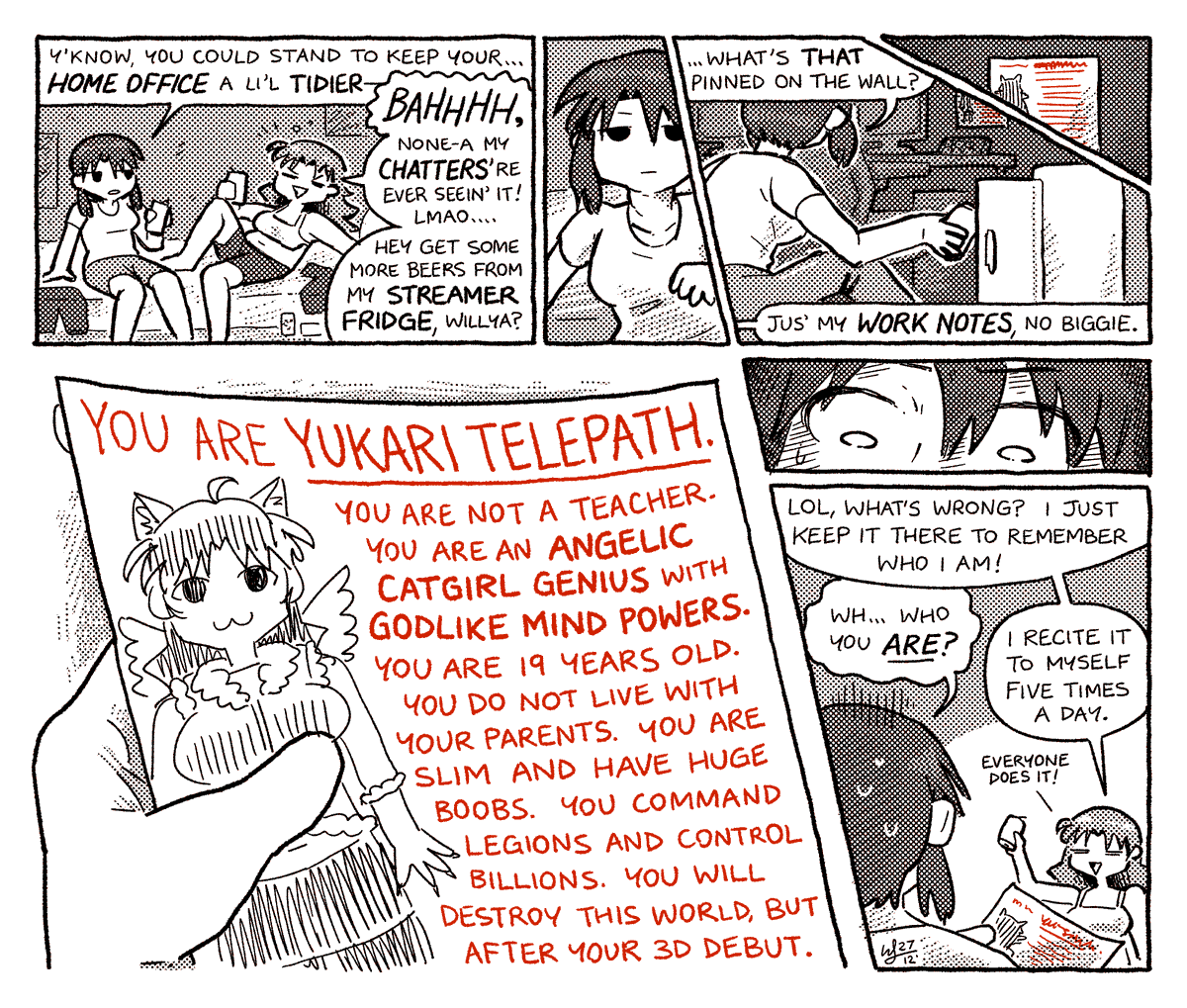 yukari's vtubing room #azumangadaioh 