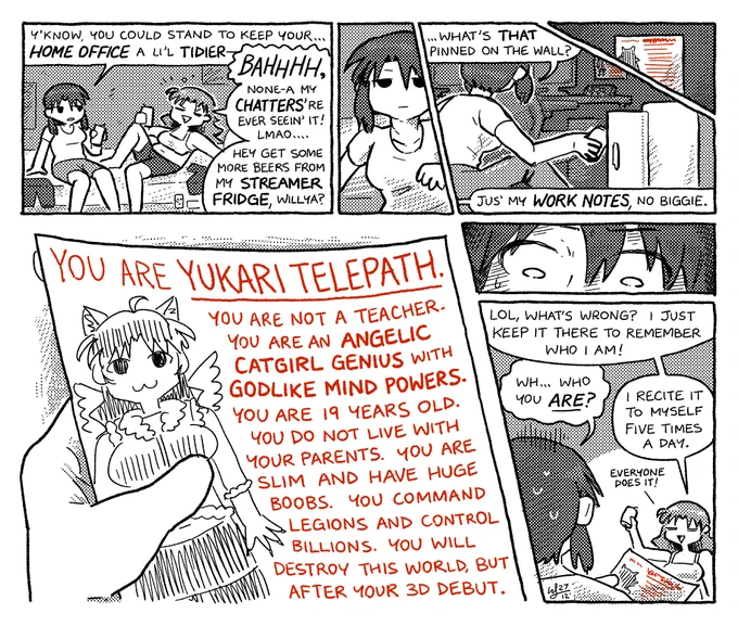 yukari's vtubing room #azumangadaioh 
