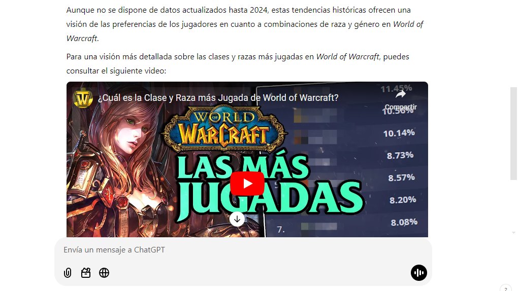 <a href="/elTodoWarcraft/">Todo Warcraft</a> ChatGPT tarándome un video tuyo como respuesta 😂😂😂