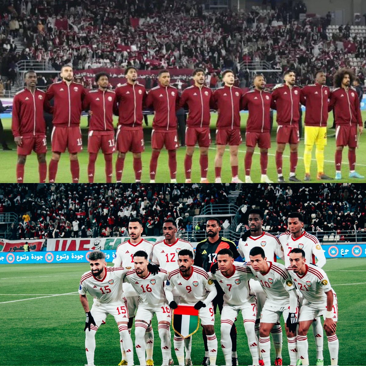 SptIQ's tweet photo. 🚨 عــاجــــل 
خروج منتخب قطر و منتخب الإمارات من بطوله كأس الخليج  .
#خليجي_26 
#خليجي_زين_٢٦ https://t.co/0UUJFitm8x