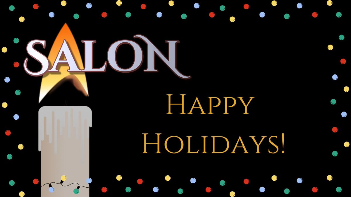 SalonTrek's tweet photo. ICYMI: Our Holiday Joy special episode is up on YouTube!
Check it out & Shaxs Smash that subscribe button to help us out please & thank you:
https://t.co/war3mkp3ii
#StarTrek #StarTrekTNG #StarTrekDS9 #StarTrekVoyager #StarTrekEnterprise #StarTrekDisco #StarTrekLDS #StarTrekPicard #StarTrekSNW #StarTrekProdigy #StarTrekAcademy #MoreHashtags