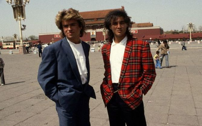 LadPsycho's tweet photo. TIL that George Michael of Wham! was a part of the Young Communist League and performed a benefit gig in 1984/85 in support of coal miner's rights. https://t.co/mQb8wVMUZe