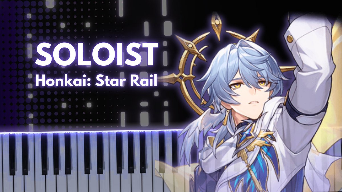 RDC_28_'s tweet photo. 🎹✨ New Piano Arrangement! ✨🎹
Just uploaded my piano cover of "Soloist" from Honkai: Star Rail! 🎶🎥

🔗 Watch here: [https://t.co/tJJC1y93kh]

#HonkaiStarRail #Sunday #HSRSunday #HonkaiStarRailSunday #Piano #PianoCover #PianoArrangement https://t.co/w9wXxPwPMr