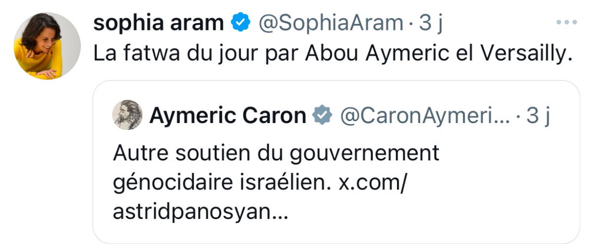 Le racisme et l’islamophobie en quelques tweets.

Fut un temps ou seules les petites sectes identitaires d’extrême-droite donnaient des consonnances arabes aux noms des responsables politiques. On ainsi été ciblés Alain Juppé, Benoît Hamon et même.. François Fillon ! Comme si