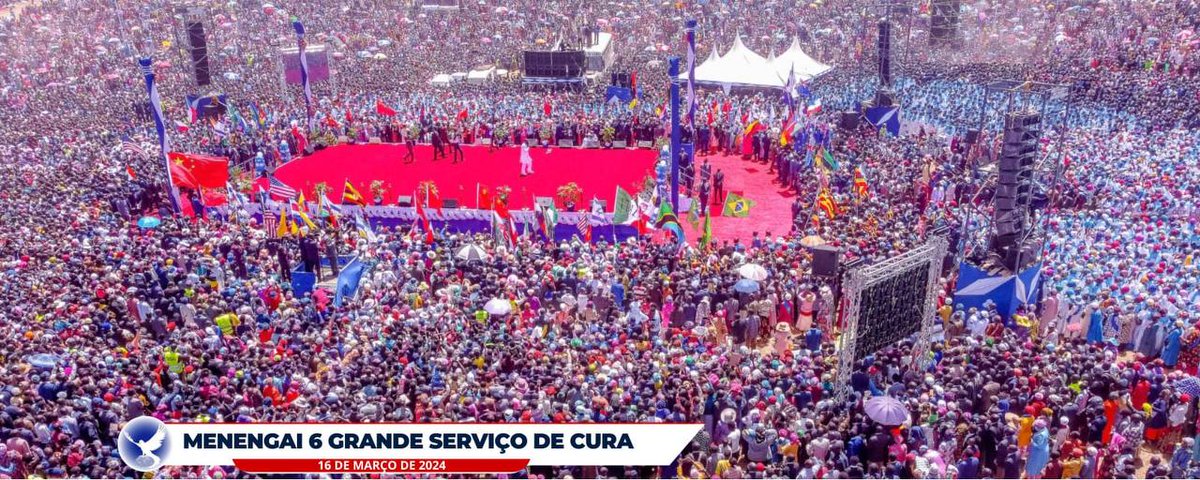 Martarocha1292's tweet image. Em nenhum outro lugar podemos ver um evento do nível de Menengai 7, esse tremendo Serviço de cura do Senhor entrará para história quebrará todos records, o Senhor está trazendo uma última visitação na terra antes da vinda do Messias, para preparar a igreja!

#HistoricMenengai7