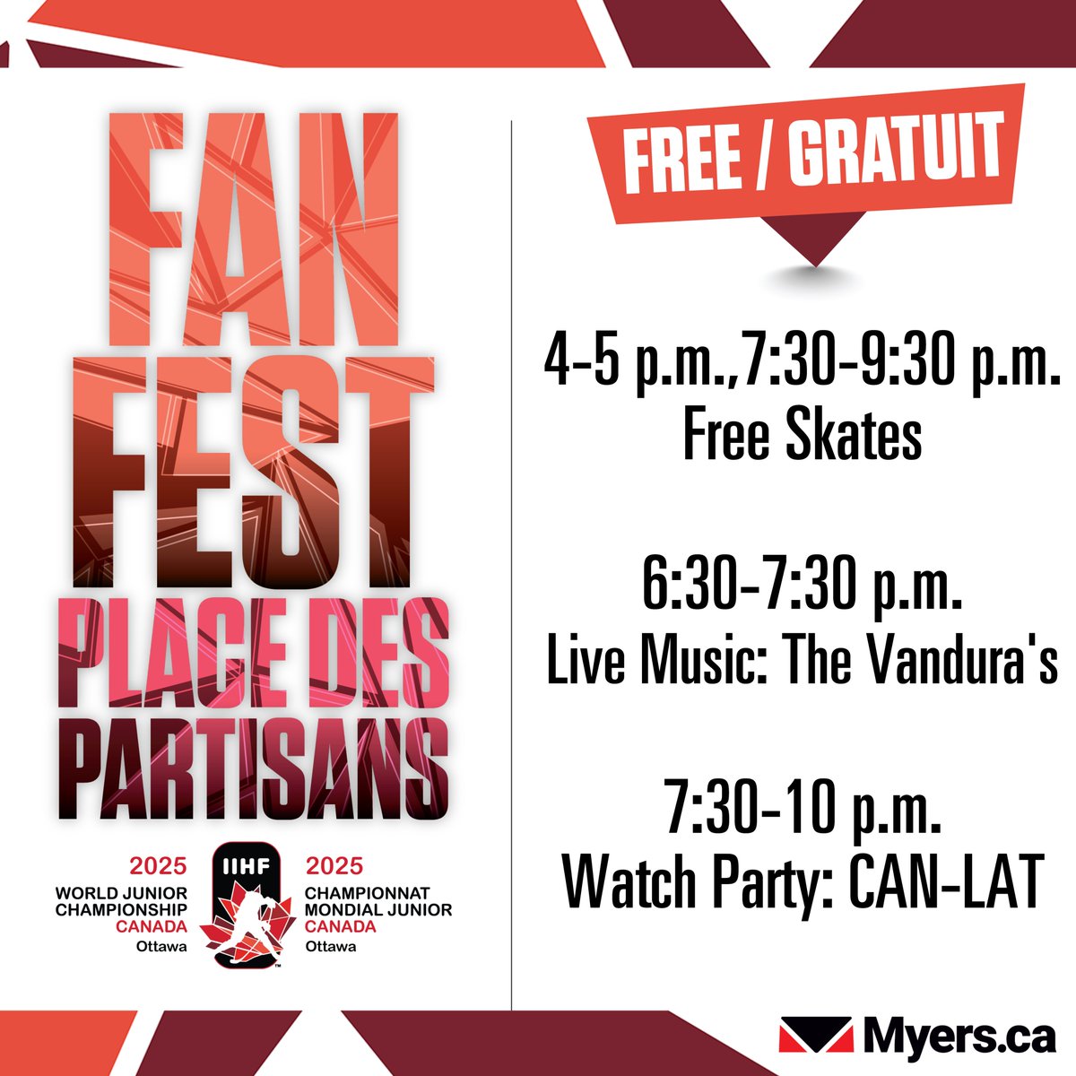 It’s Day 2️⃣ of Fan Fest! 🙌

Check out what free activities are on today’s schedule at the historic Aberdeen Pavilion.

<a href="/MyersAutoGroup/">Myers Automotive Group</a>