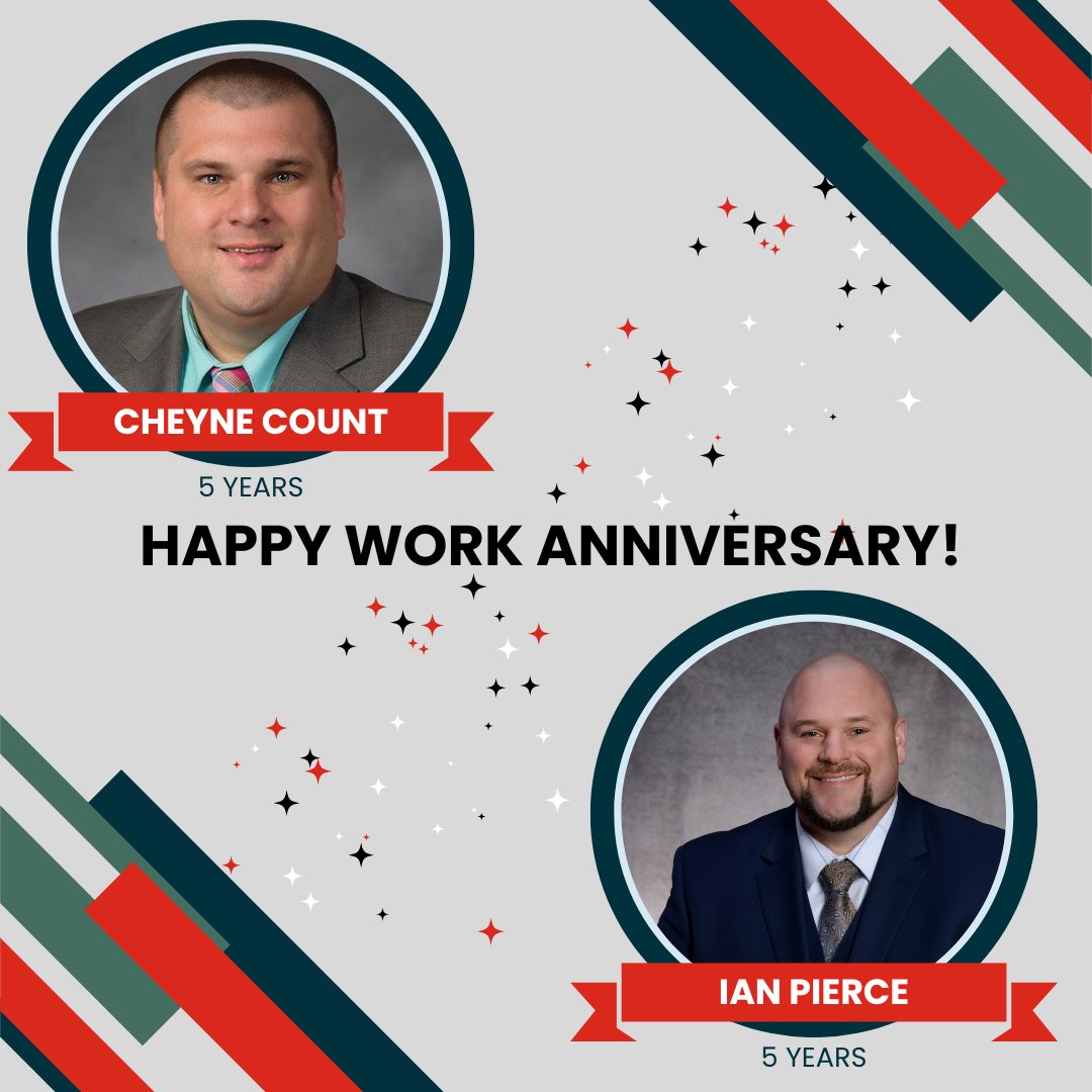 Rural Mutual Ins. (@ruralmutual) on Twitter photo Two of our insurance agents are celebrating milestone work anniversaries this month!
โจ Cheyne Count - 5 years
โจ Ian Pierce - 5 years
Thank you for all you do to help keep #WisconsinStrong! #workanniversary #ruralmutualinsurance #insuranceagent Two of our insurance agents are celebrating milestone work anniversaries this month!
โจ Cheyne Count - 5 years
โจ Ian Pierce - 5 years
Thank you for all you do to help keep #WisconsinStrong! #workanniversary #ruralmutualinsurance #insuranceagent