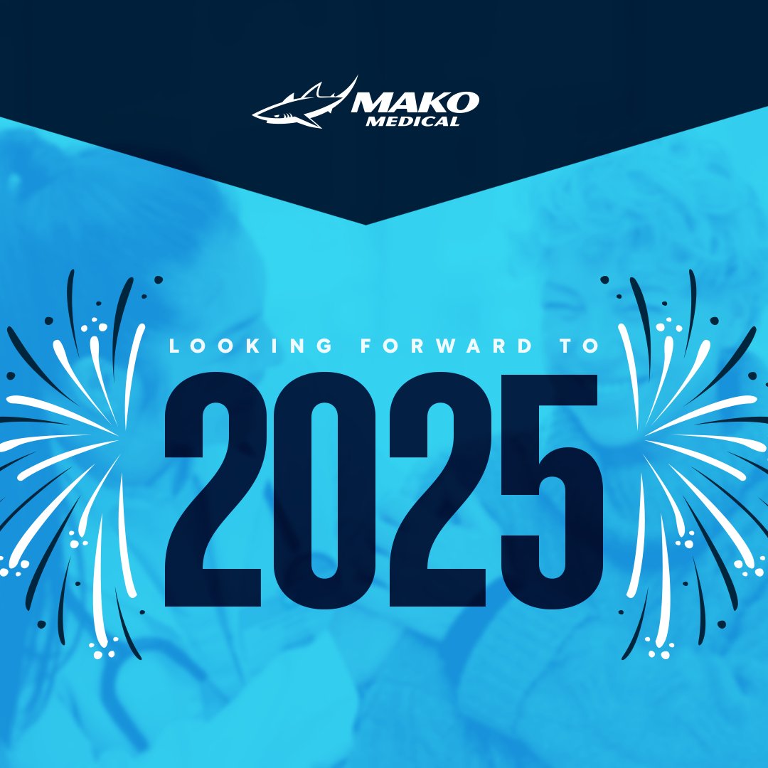Looking forward to 2025 with renewed purpose and commitment to making a difference in healthcare. We’re excited to continue serving, innovating, and growing alongside our patients and partners. Cheers to a bright new year filled with possibilities! 🥂✨ #2025Vision #MakoMedical