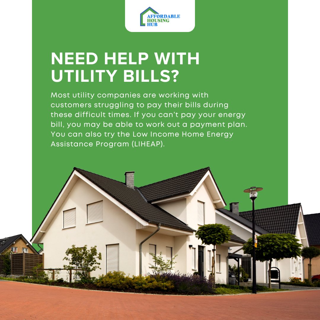 affordable_hubs's tweet image. Struggling with energy bills? Many utility companies offer payment plans, and the Low Income Home Energy Assistance Program (LIHEAP) can help with heating and cooling costs—even in emergencies.

#EnergyHelp #UtilitySupport #LIHEAP
