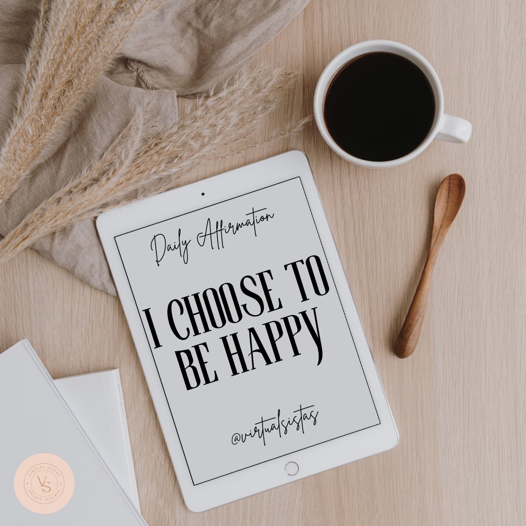 virtualsistas's tweet photo. ✨Affirmation✨
.
I choose to be happy.
.
.
.
.
.
.
.
.
.
#Virtualsistas #VirtualAssistantService #AIHelp #VirtualWorkforce #OnlineSupport #DigitalWorkplace #RemoteAssistant #EfficientWork #VirtualTeam #SmartAssistant #FreelanceAssistant #TaskHandler #TechSupportVA https://t.co/GKw8mhvHeI