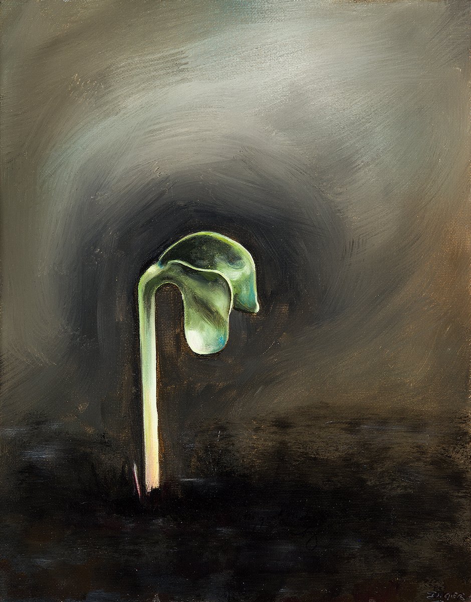 “Renewed Hope” by Inger Elisabeth Gregory from One Shared Earth–In Harmony with Life. Acrylic on canvas board, 11 x 14 inches
greenacre.org/shows/one-shar…
#ParchedEarth #RenewedHope #IntheDistance #IngerElisabethGregory #OneSharedEarth #ArtShow #GreenAcre #Bahai #CenterofLearning