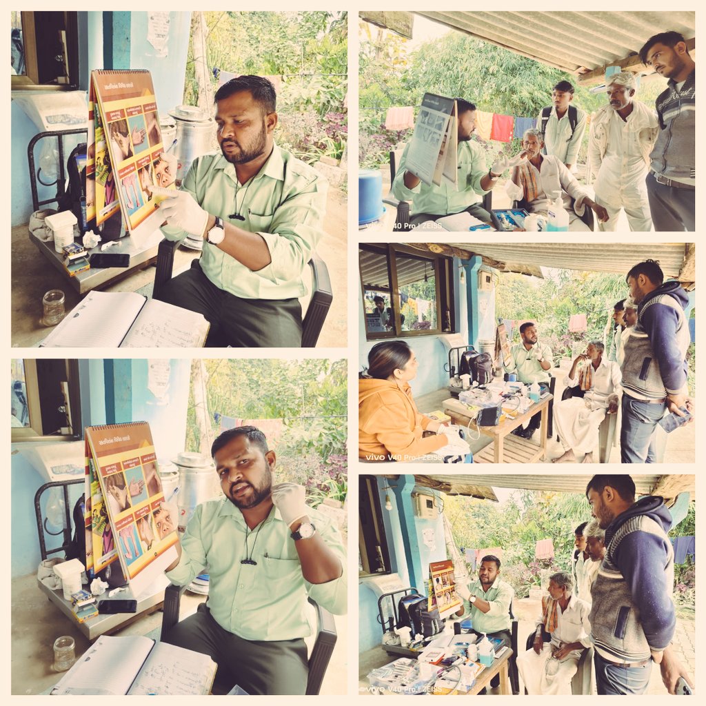 AAM_Valpor's tweet image. *🏥#AAM #VALPOR 🏥આજ રોજ aam *valpor ના રૂપઘાટ ગામમાં રક્તપિત રોગ વિશે ગ્રામજનોને માહિતી પુસ્તિકા દ્વારા સમજાવામાં આવ્યું,*
*ઘરઆંગણે કોઈ પણ વ્યક્તિ ને શરીર પર ડાઘ ચાંઠા ,કે અન્ય ચામડીની તકલીફ હોય તો આશા કે આરોગ્ય કર્મચારીઓ ને જાણ કરવા જણાવવામાં આવ્યું હતું..*