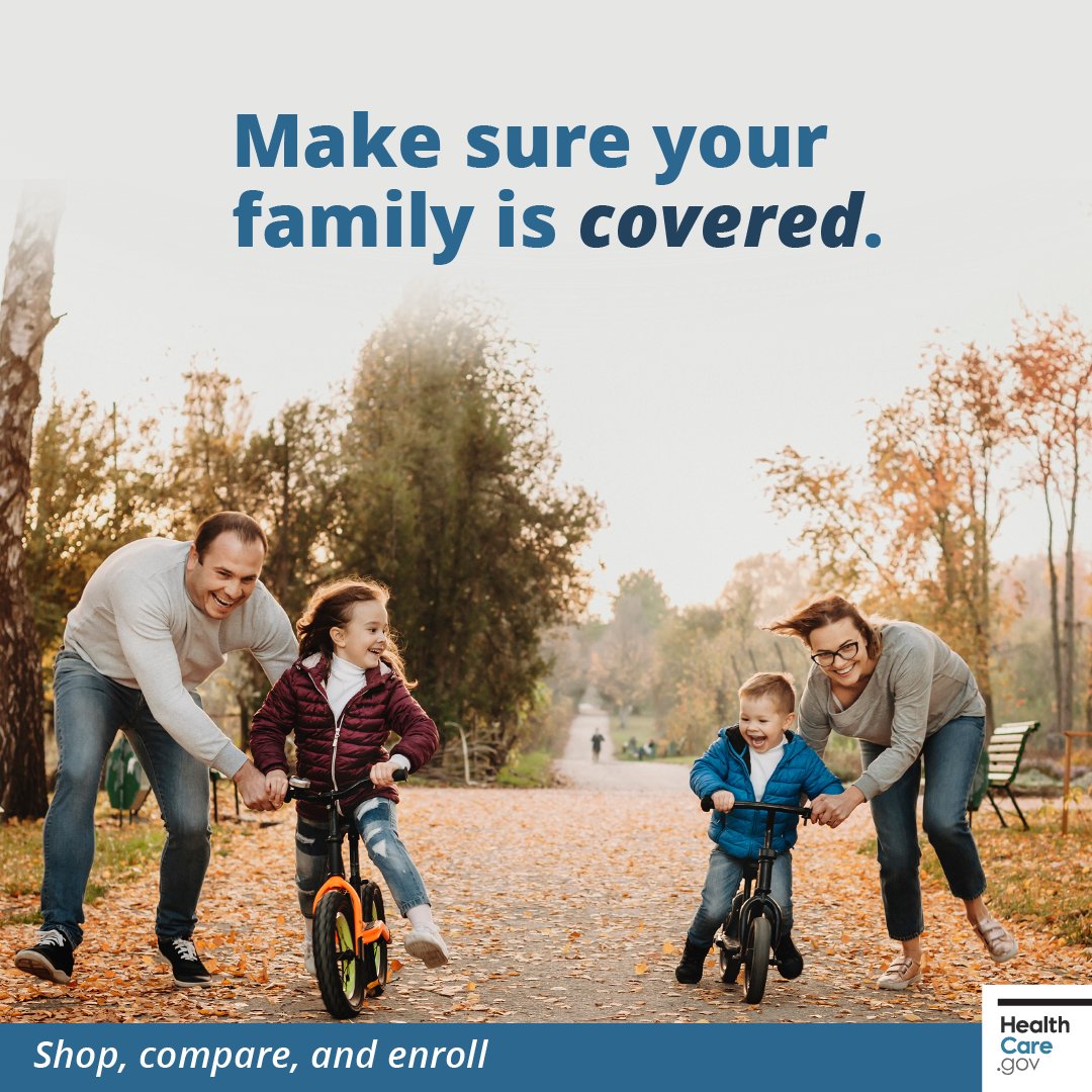 Protecting your family's health is your top priority, and Marketplace plans are here to help with an affordable, comprehensive health plan. All plans cover essential benefits like preventive services and prescriptions. #GetCovered at: healthcare.gov/get-coverage 
#MarketplaceOE