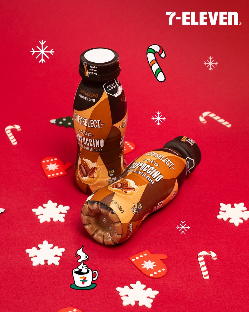 7ElevenMexico's tweet photo. Si te latte consentirte con lo mejor, prueba los nuevos Iced Capuchino y Moka. 👌 #CafeSelect. https://t.co/ZLtDs1ibwO