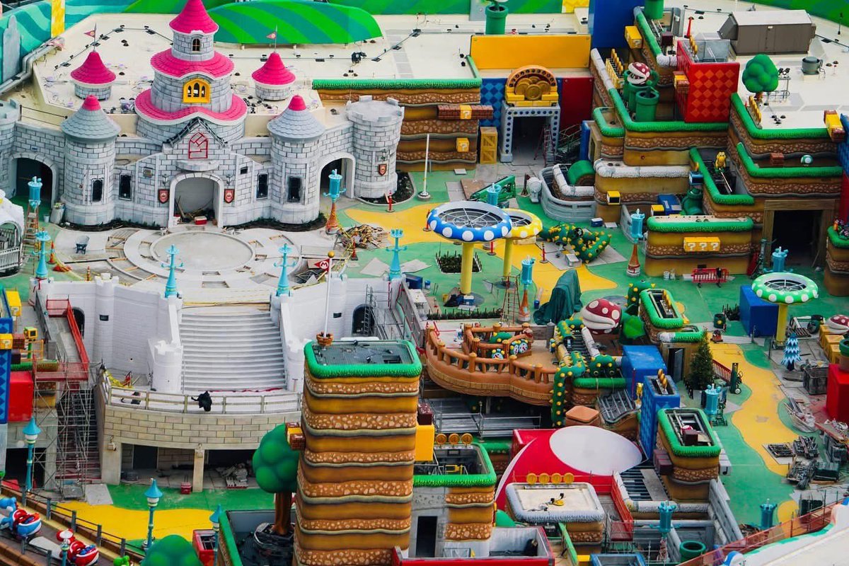Coaster_Nation's tweet photo. Peach’s Castle is taking shape at Super Nintendo World. Universal’s Epic Universe is set to open on May 22, 2025.
➡️ https://t.co/pCSgJOYntN
#epicuniverse #coasternation https://t.co/69q94CQ31j