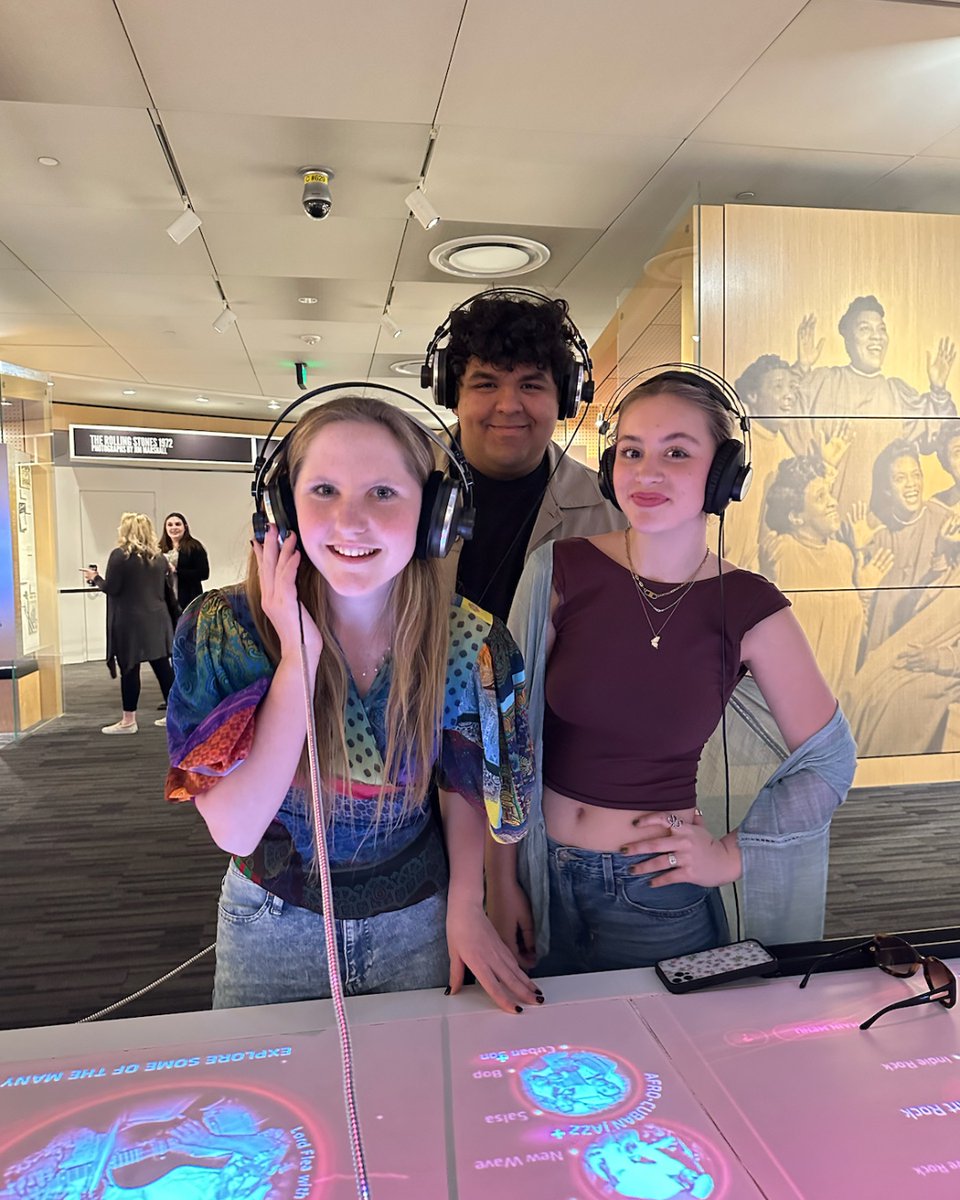 A day at the <a href="/grammymuseum/">GRAMMY Museum</a> with ITM 🎧