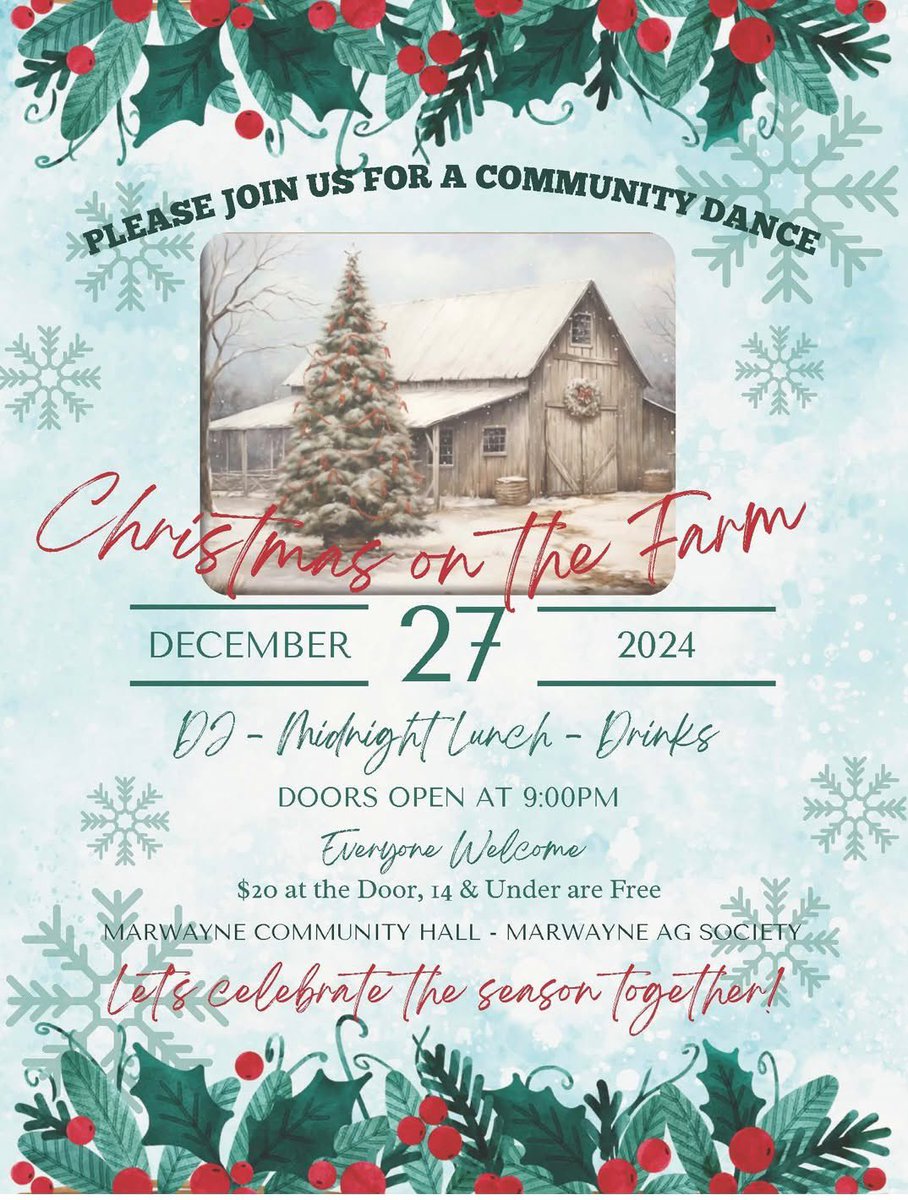 Yolanda Oberhofer (@yoberhofer) on Twitter photo Community dance tonight at Marwayne Hall, come on out for a good time
<a href="/MarAgSociety/">Marwayne Ag Society</a> Community dance tonight at Marwayne Hall, come on out for a good time
<a href="/MarAgSociety/">Marwayne Ag Society</a>