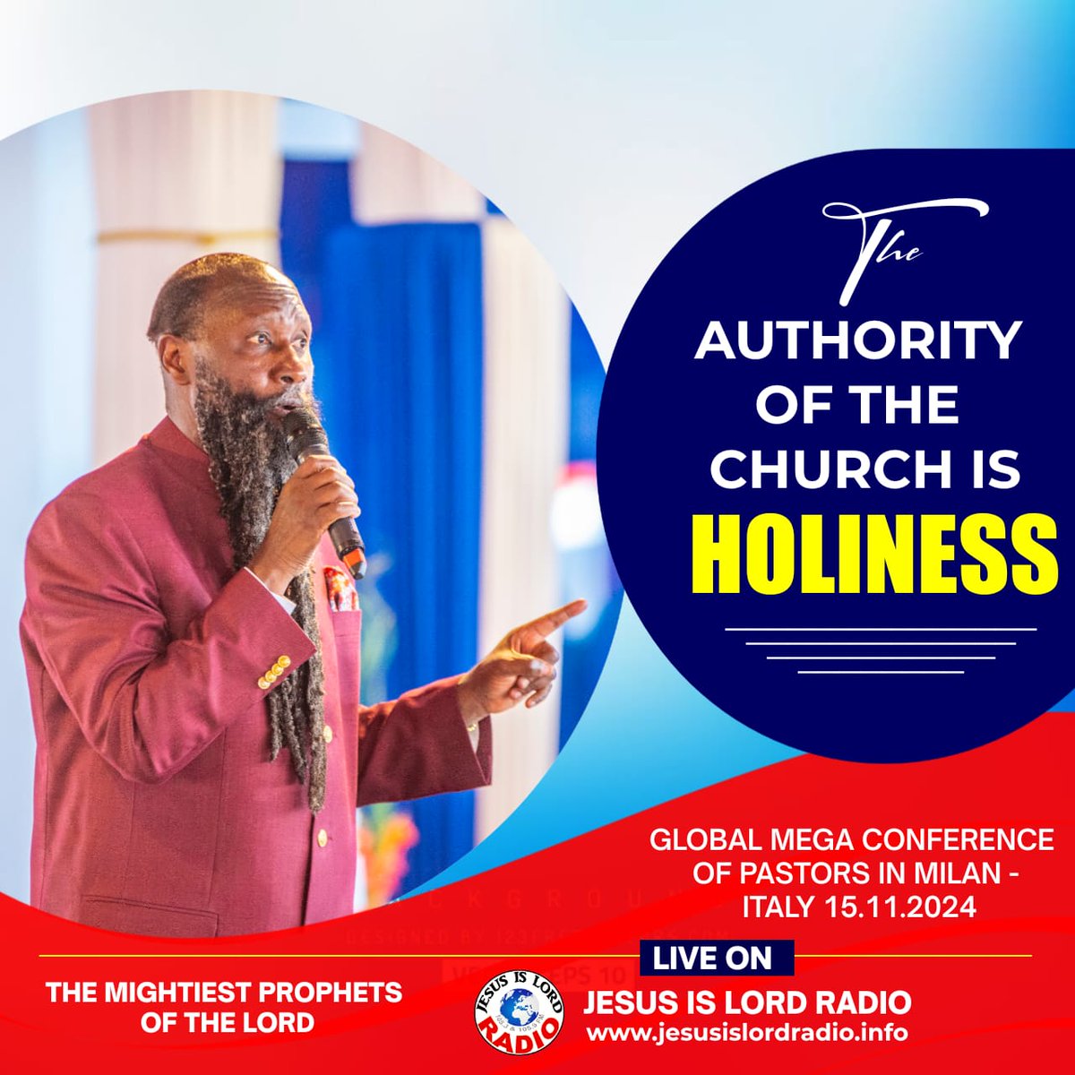 Gilbertmackibe's tweet image. The #HistoricMenengai7 visitation is only two days away. 
Make every effort to be Holy.